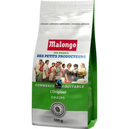 Malongo Malongo Café grains pur arabica des petits producteurs le sachet de 500 g
