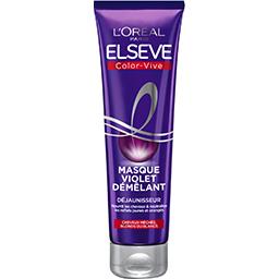 L'Oréal L'Oréal Paris Elsève - Masque violet déjaunisseur cheveux méchés blonds ou blancs Color-Vive le tube de 150 ml