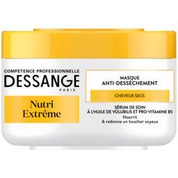 Dessange Dessange Masque cheveux au sérum Nutri-Extrême Anti-déssèchement le pot de 250ml