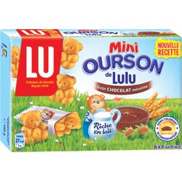 Lulu Gateau Mini Ourson Gout Chocolat Noisette Lu Intermarche