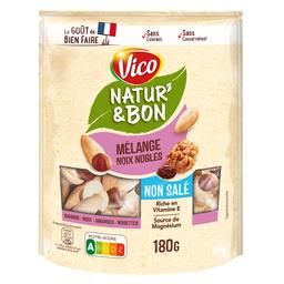 Vico Natur'&Bon - Mélange noix nobles non salées le sachet de 180g