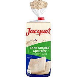 Jacquet Jacquet Pain de mie sans croûte nature sans sucres ajoutés le paquet de 22 tranches 475 g