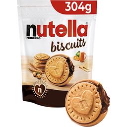 Nutella Nutella Biscuits fourrés pâte à tartiner le sachet de 304 g