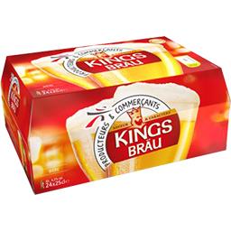 Kingsbräu Kingsbräu Bière les 24 bouteilles de 25 cl