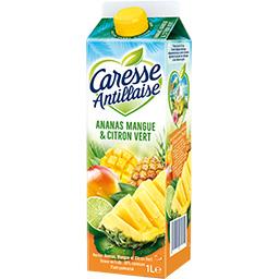 Caresse Antillaise Caresse Antillaise Nectar ananas mangue et citron vert La brique de 1l