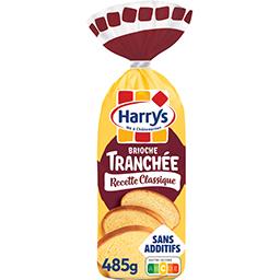 Harry's Harrys Brioche Tranchée Recette Classique Nature Sans Additifs le paquet de 485g