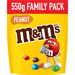 M&M's M&M's Bonbons Peanut chocolat au lait le sachet de 550 g - Family Pack