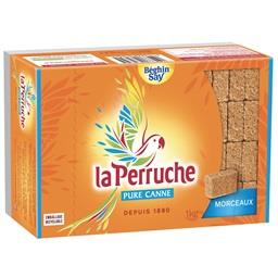 Béghin Say Béghin Say La Perruche - Spécialité sucrière morceaux Pure Canne le paquet de 1 kg