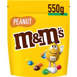 M&M's M&M's Bonbons chocolat au lait cacahuète le paquet de 550 g