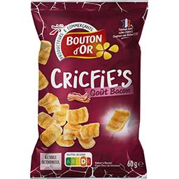 Biscuits Aperitif Cricfie S Gout Bacon Bouton D Or Intermarche