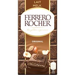 Ferrero Ferrero Rocher - Chocolat au lait Original la tablette de 90 g