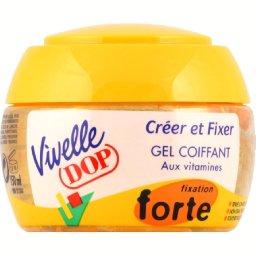 Dop Vivelle Dop Gel coiffant aux vitamines, fixation forte le pot de 150 ml
