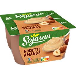 Sojasun Sojasun Dessert végétal au soja noisettes amandes les 4 pots de 100 g