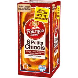 La Fournée Dorée La Fournée Dorée Petits Chinois pépites de chocolat les 6 brioches de 50 g