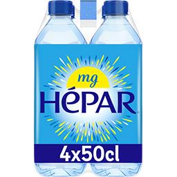 Hépar Hépar Eau minérale naturelle les 4 bouteilles de 50 cl