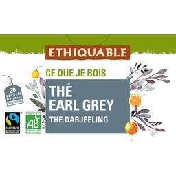 Ethiquable Ethiquable Thé Earl Grey BIO les 20 sachets de 1,8 g