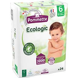 Couches Bebe Ecologic Taille 6 15 30 Kg Pommette Intermarche