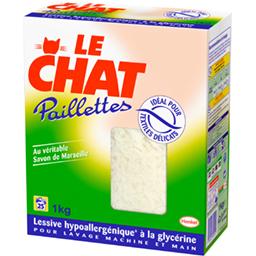 Lessive Paillettes A La Glycerine Au Savon De Marseille Le Chat Intermarche