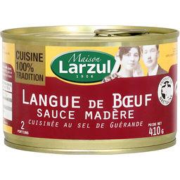 Maison Larzul Larzul Langue de bœuf sauce madère la boite de 410 g