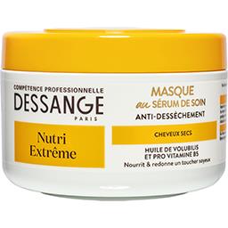 Dessange Dessange Masque cheveux au sérum Nutri-Extrême Anti-déssèchement le pot de 250ml