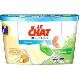 Lessive Duo Bulles Sensitive Le Chat Intermarche