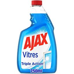 Ajax Ajax Nettoyant vitres triple action 100% sans traces la recharge de 750 ml