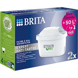 Brita Cartouches filtrantes Maxtra Pro expert anti-tartre la boite de 2