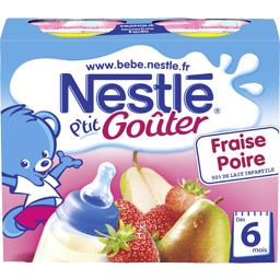 P Tit Gouter Boisson Lactee Fraise Poire 6 Mois Nestle Bebe Intermarche