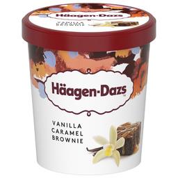Häagen-Dazs Häagen-dazs Crème glacée vanille sauce caramel morceaux de Brownie le pot de 386g