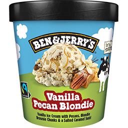 Ben & Jerry's Ben & Jerry's Crème glacée Vanilla pecan blondie le bac de 465ml