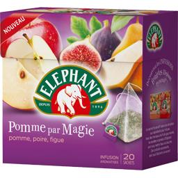 The pomme par magie