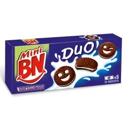 BN BN Mini biscuits Duo chocolat et vanille le paquet de 190 gr
