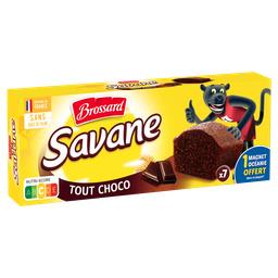 Brossard Brossard Gâteaux savane tout chocolat la boîte de 7 - 210g