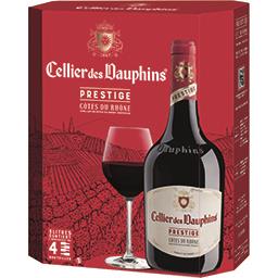 Cellier des dauphins Cellier des Dauphins Vin rouge côtes du rhone cellier des dauphins La fontaine de 3l
