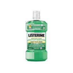 Listerine Listerine Bain de bouche protection dents et gencives goût plus léger la bouteille de 500ml
