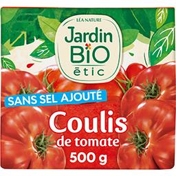 Jardin Bio Jardin bio étic - Coulis de tomate BIO la brique de 500 g