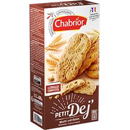 Biscuit Petit Dej Multi Cereales Chabrior Intermarche