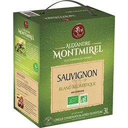 Alexandre Montmirel Alexandre Montmirel Sauvignon blanc aromatique BIO, vin blanc la fontaine de 3 l