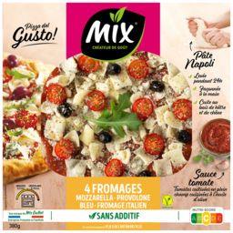 Mix Mix Pizza Del Gusto - Pizza 4 fromages tomates cerise olives la boite de 380 g