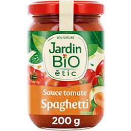 Jardin Bio Jardin bio étic - Sauce tomate spaghetti BIO le pot de 200 g