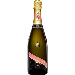 G. H. Mumm Mumm Mumm, Champagne rosé, AOP la bouteille de 75 cl