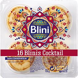 Blini Blini Blinis cocktail la barquette de 16 - 135g