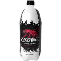 Crazy Tiger Crazy Tiger Boisson énergisante caféine/taurine/vitamines la bouteille de 1 l