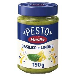 Barilla Sauce pesto basilic citron le pot de 190g