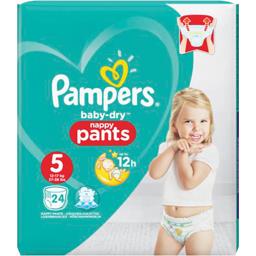 Baby Dry Pants Taille 5 12 17 Kg Couches Culottes Pampers Intermarche