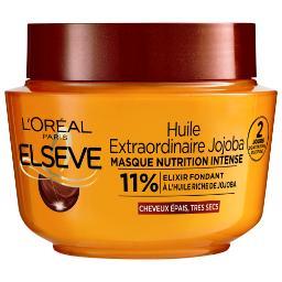 L'Oréal Elsève Huile Extraordinaire - Masque Nutrition Intense jojoba le pot de 310 ml