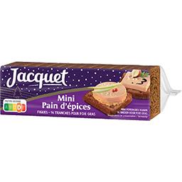 Jacquet Jacquet Mini pain d'épices figues le paquet de 14 tranches - 140 g