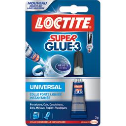 Loctite Loctite Colle Super Glue-3 Universal le tube de 3 g