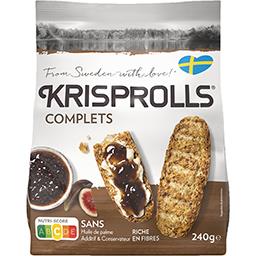 Krisprolls Krisprolls Petits pains suédois complets le paquet de 240 g