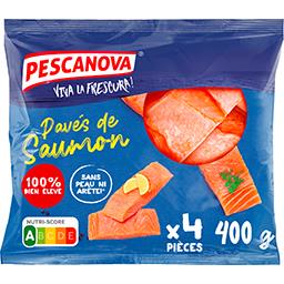 Pescanova Pescanova Pavés de saumon sans peau le sachet de 4 pièces - 400g